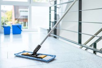 Le nettoyage des communs d'un immeuble