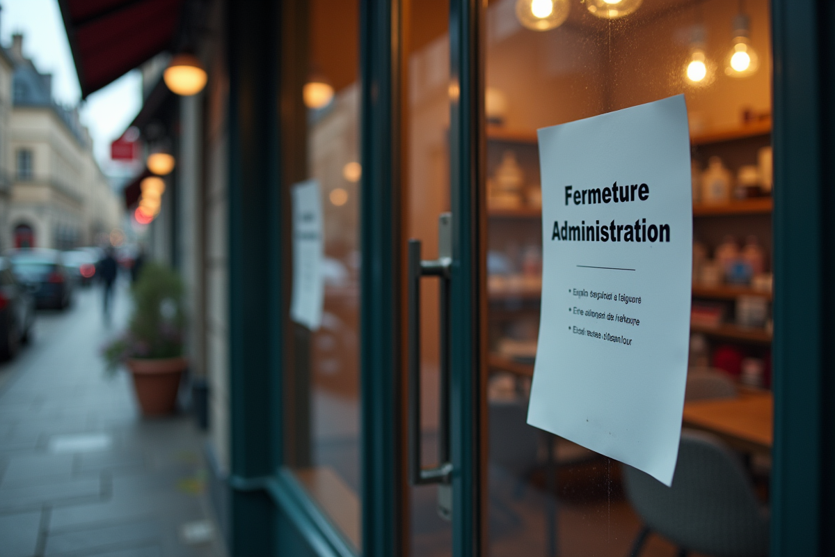 fermeture administrative